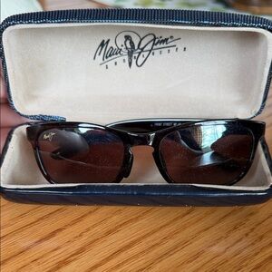 Maui Jim Dark Brown Sunglasses